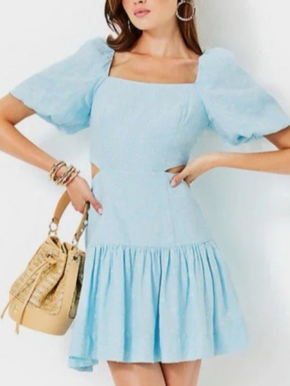 NWT MSRP $248 Lilly Pulitzer Kylanne Embroidered Linen